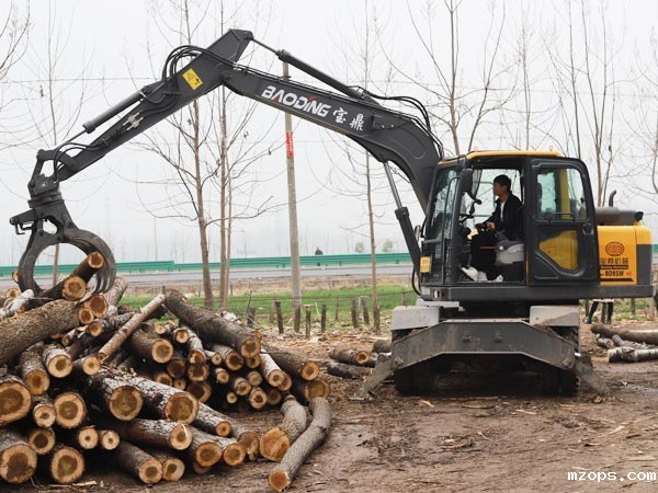 mzops抓木机，只拼质量与服务不拼价格