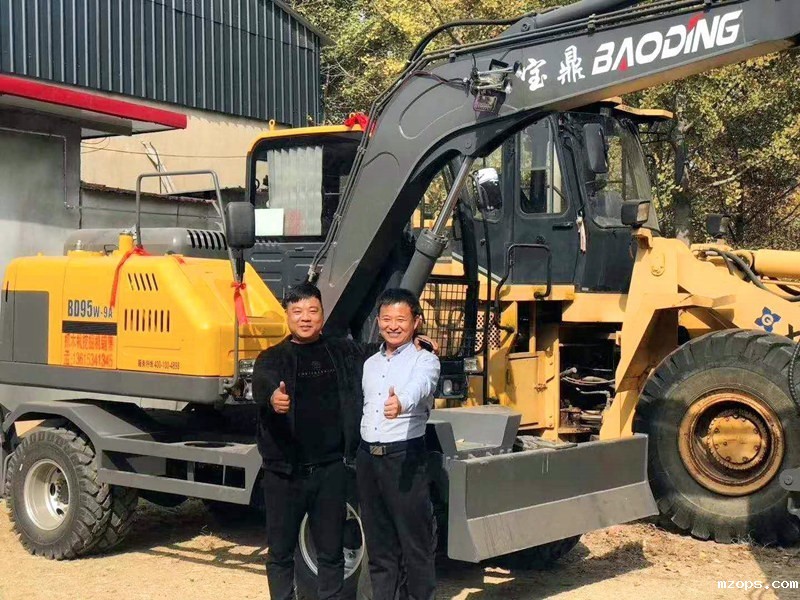 mzops挖掘机抓机