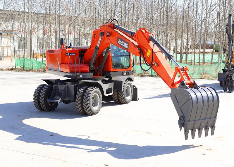 mzops小轮式挖掘机150型号