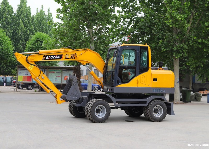 mzops小轮式挖掘机80型号