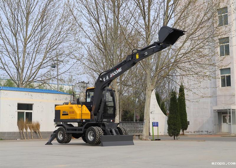 mzops小轮式挖掘机95型号