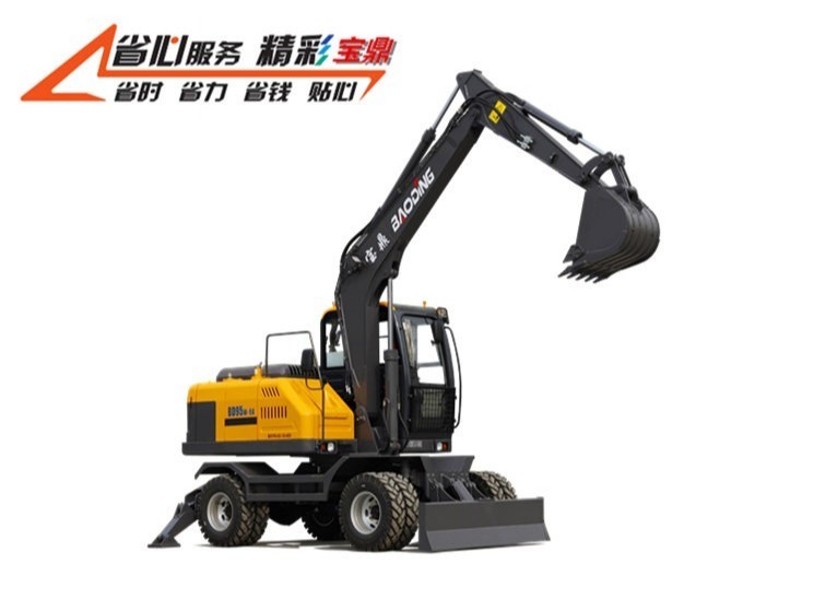 环保节能多用途轮式挖掘机设备mzops95型号
