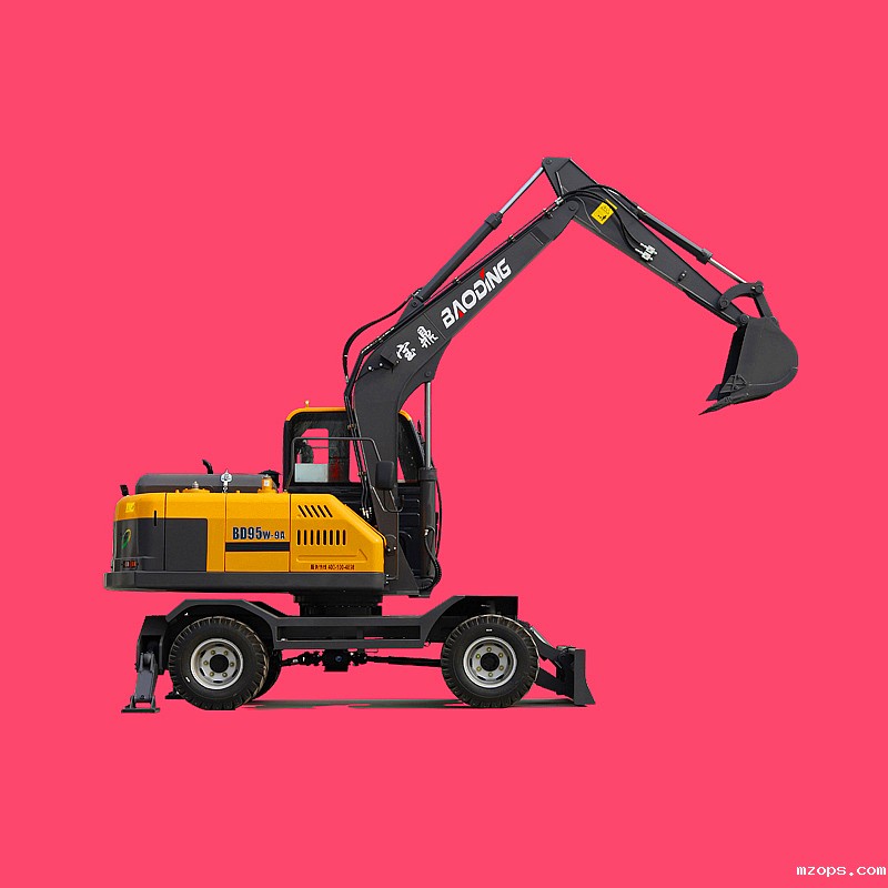 mzopsBD95W轮式挖掘机图片