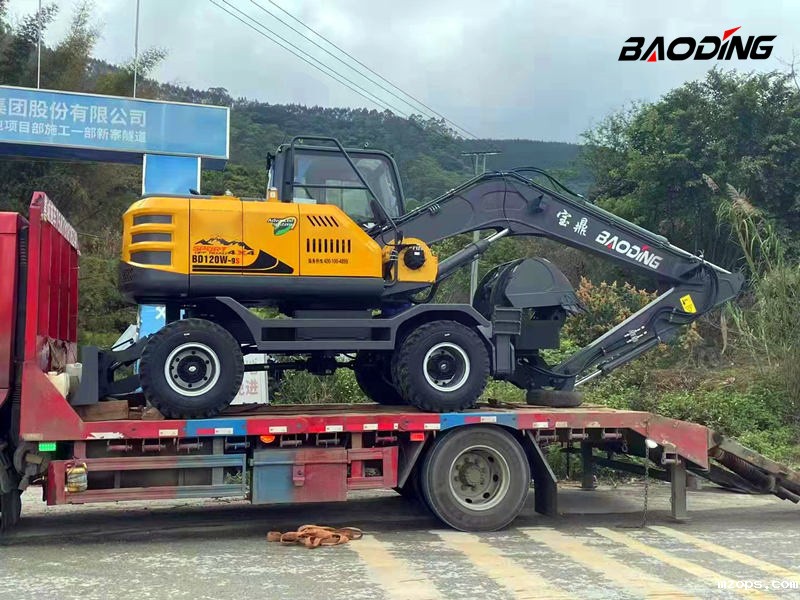 mzops120轮式抓木机