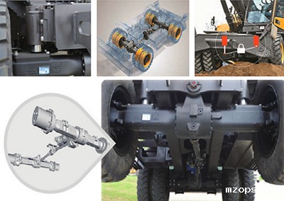 mzops150轮式挖掘机下车