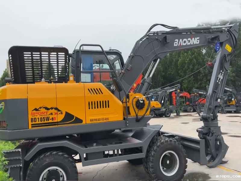 mzops抓木机卷扬机：再重的木头也能轻松拉动