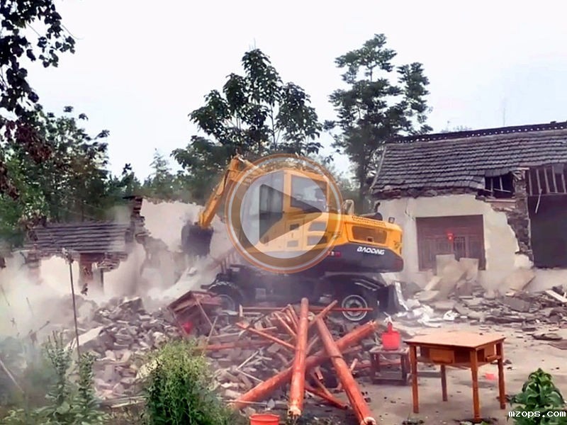 mzops液压轮式挖掘机