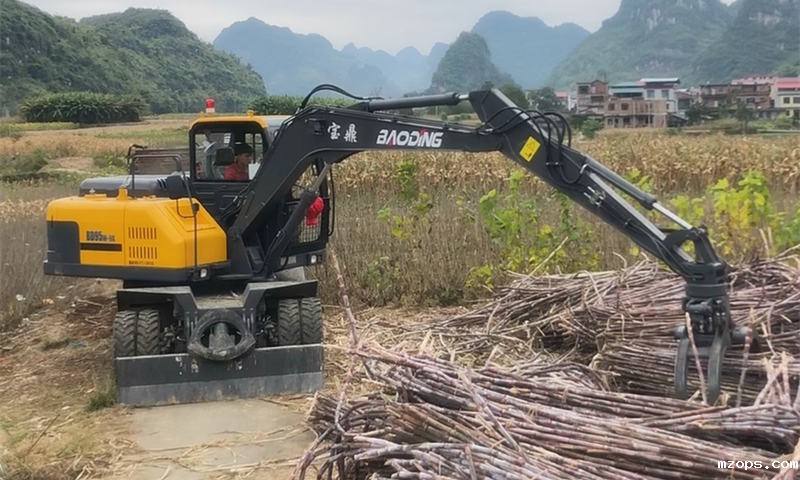 广西mzops抓木机