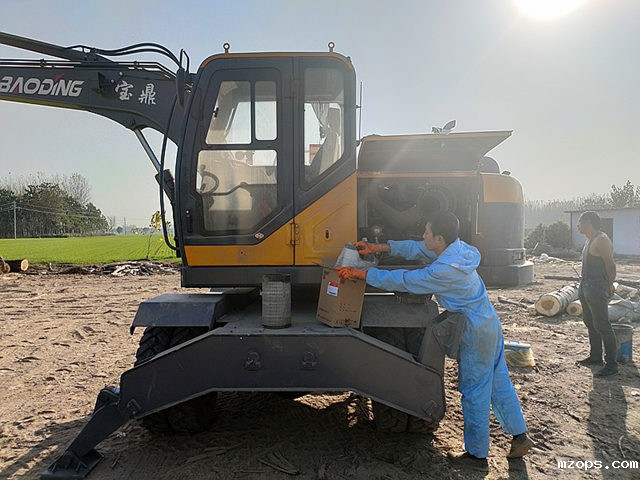 mzops挖掘机抓木机厂家