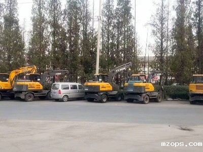 二手抓木机95低价转让-mzopsBD95W轮式抓木机市场保有量大