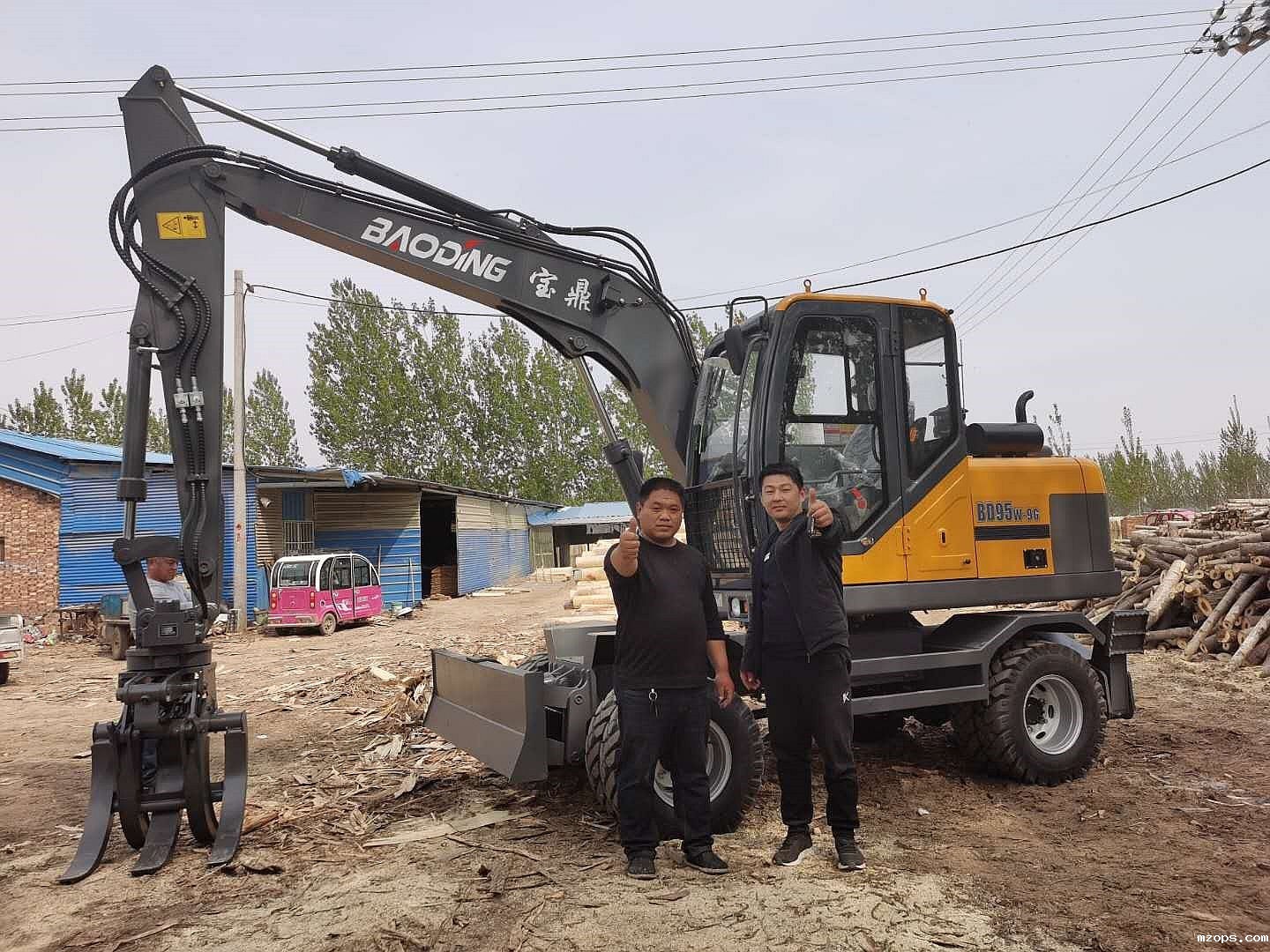 邯郸mzops抓木机客户购买95抓木机