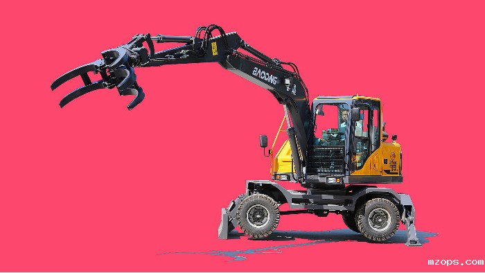 BD95W-9S轮式挖掘机抓木机