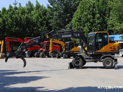 mzopsBD95W轮式抓木机