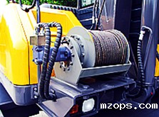 mzops95抓木机选装多种级别卷扬机