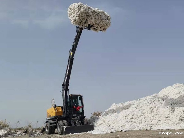 轮式抓棉机效率增高，释放人工生产力