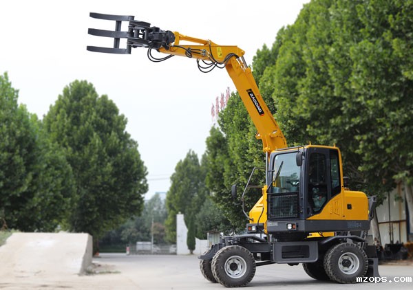 mzops轮胎式挖掘机开启了轮式挖掘机多元化新篇章