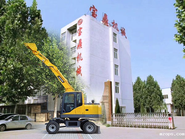 mzops轮胎式挖掘机厂家