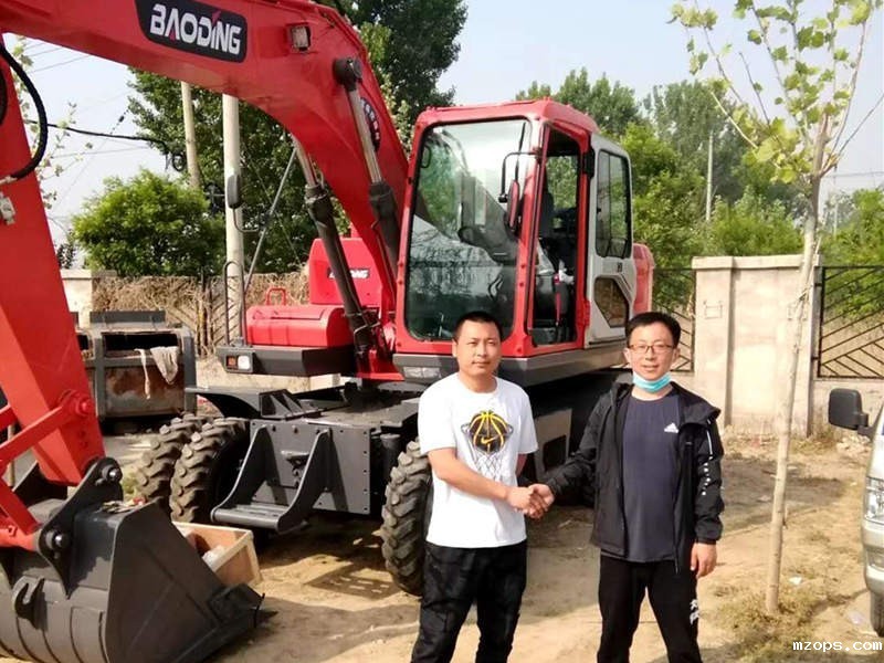 北京轮式挖掘机客户