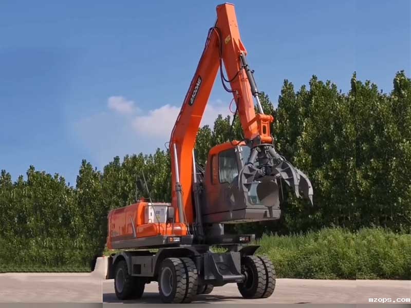 mzops150多功能抓料机：革新金属废旧物品装卸