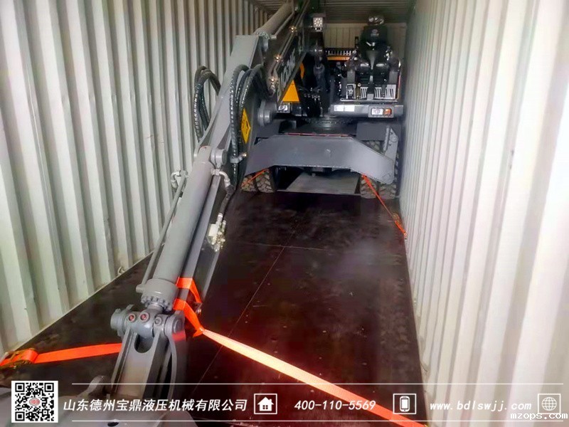 轮式挖掘机出口量出现小幅增长-18luck平台厂家出口