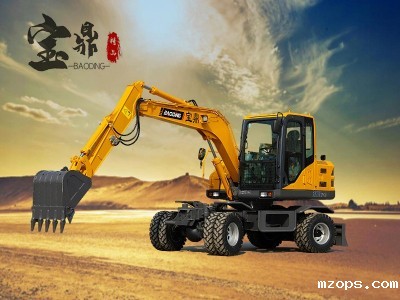BD80W轮胎式挖掘机