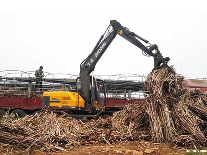 mzops抓木机抓甘蔗