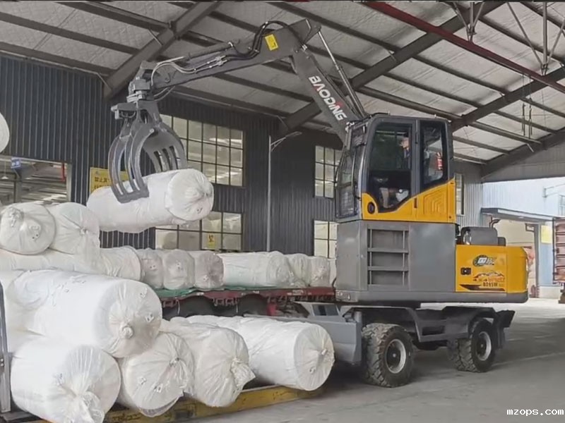 mzops抓木机在国内市场前景