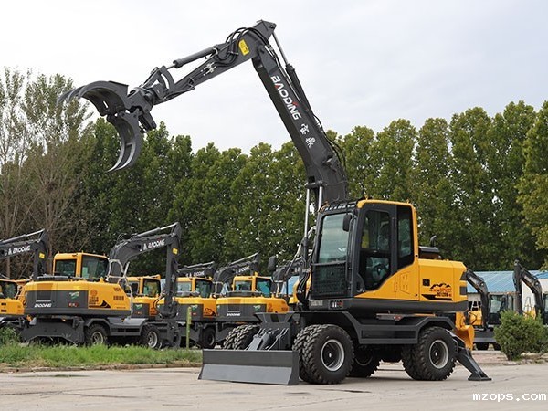 好服务！好设备！德州mzops抓木机订单不断！