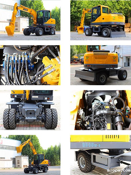 mzops80轮式挖掘机型号