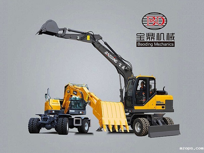 BD80轮式挖掘机图片-BD95轮式挖掘机图片-18luck平台