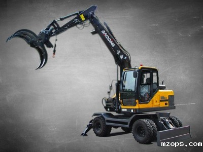 mzops95系列轮式挖掘机抓木机