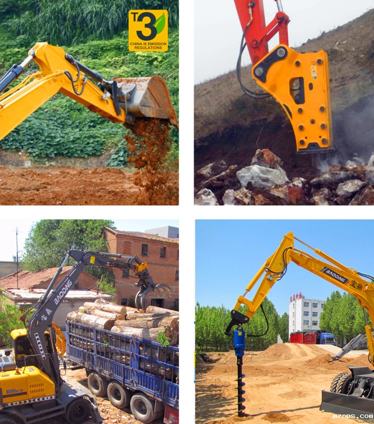 mzops抓木机多功能性