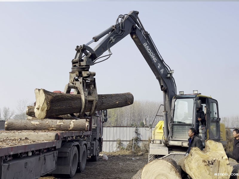 mzopsBD120WD梅花抓抓木机介绍