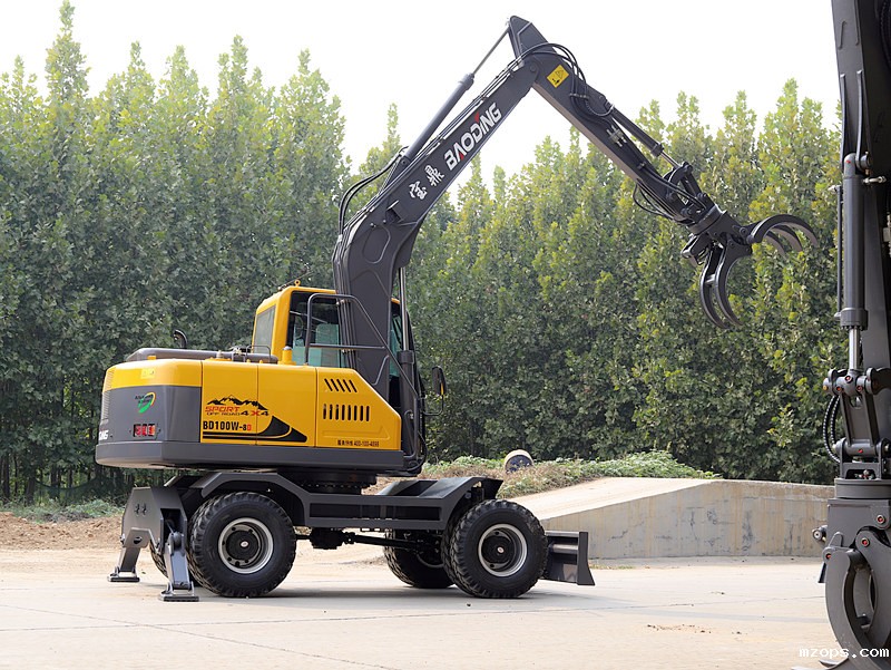 mzopsBD100W轮式抓木机型号