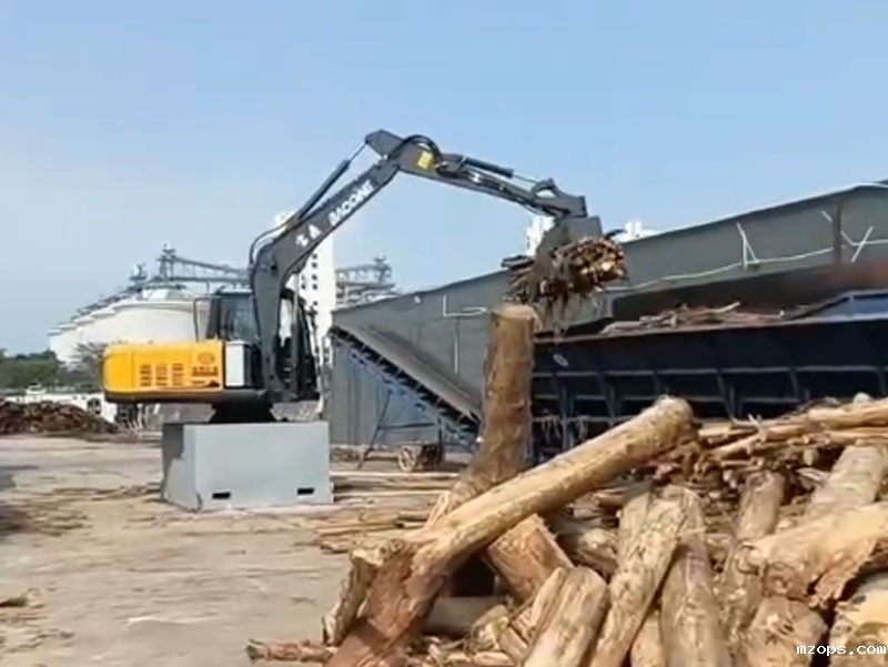 mzops固定式电动抓木机