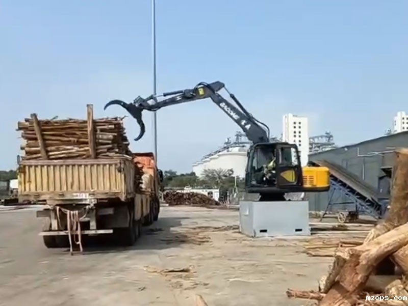 mzops固定式抓木机