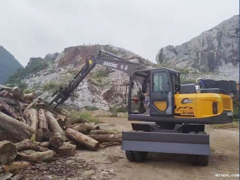 mzops120抓木机：抓甘蔗的利器