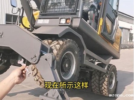 轮式抓木机刹车调节方法更新