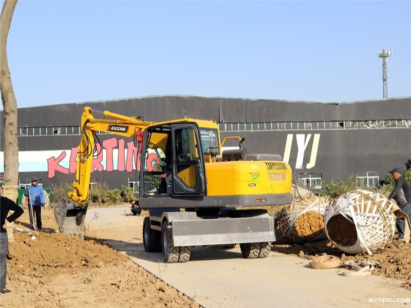 mzopsBD80W轮式挖掘机