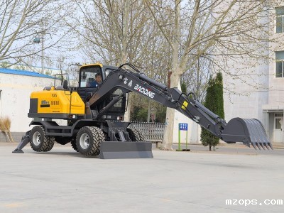 mzopsBD95W型号轮胎式挖掘机