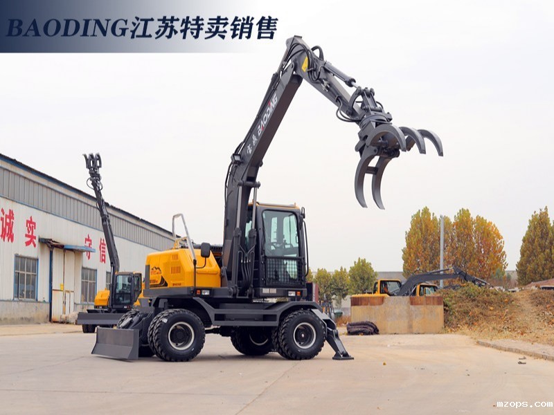 mzops抓木机厂家-2020年mzops轮式抓木机江苏抓木机特卖会