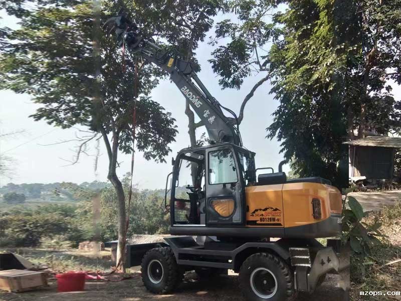 喜迎开门红，mzops抓木机设备批量发运！