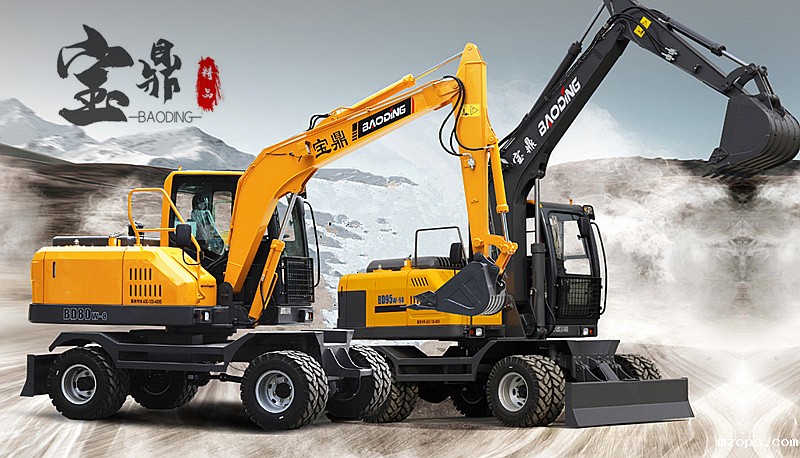 mzops主打轮式挖掘机型号