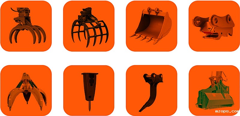 挖掘机多用途辅具