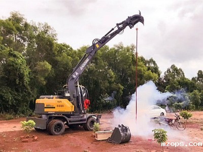 抓木机油耗将直接影响工程报价和收益-mzops抓木机厂家介绍