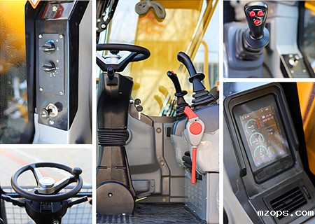 mzopsBD95W轮式抓木机操作舒适