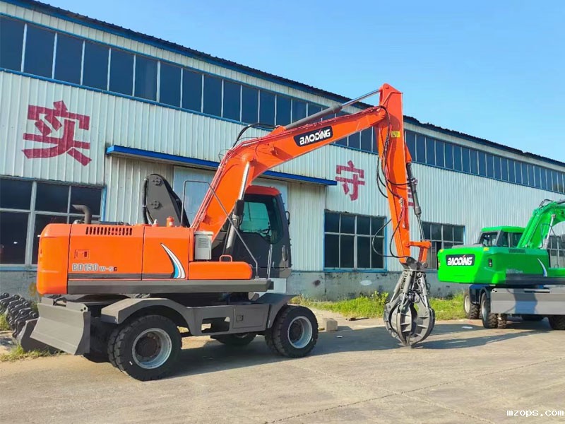 mzops梅花抓抓木机，轻松应对各种工况