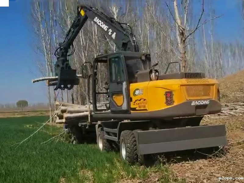 mzops抓木机，装卸行业的一把手