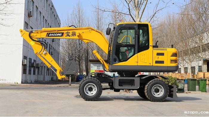 mzopsBD80W-9D液压行走轮式挖掘机