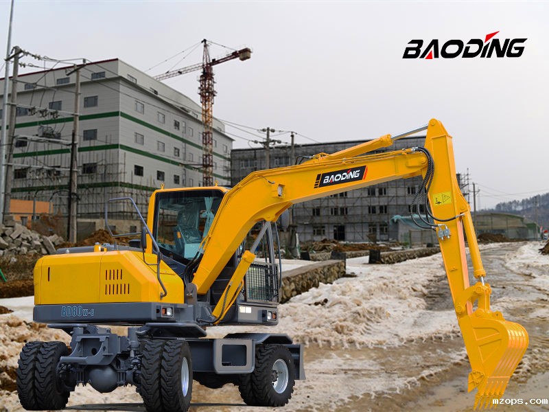 小型号轮挖BD80W轮式挖掘机型号-2022升级款